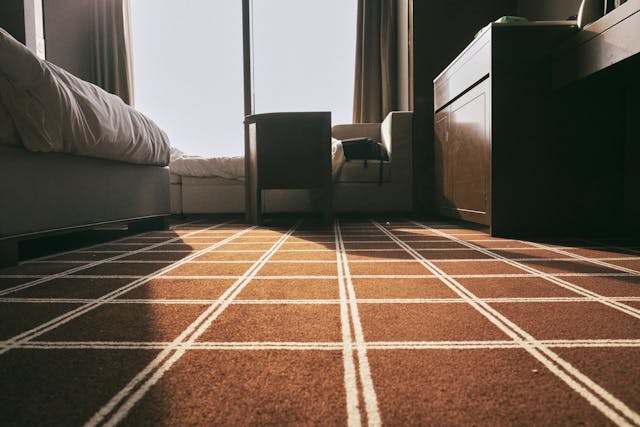 bedroom floor